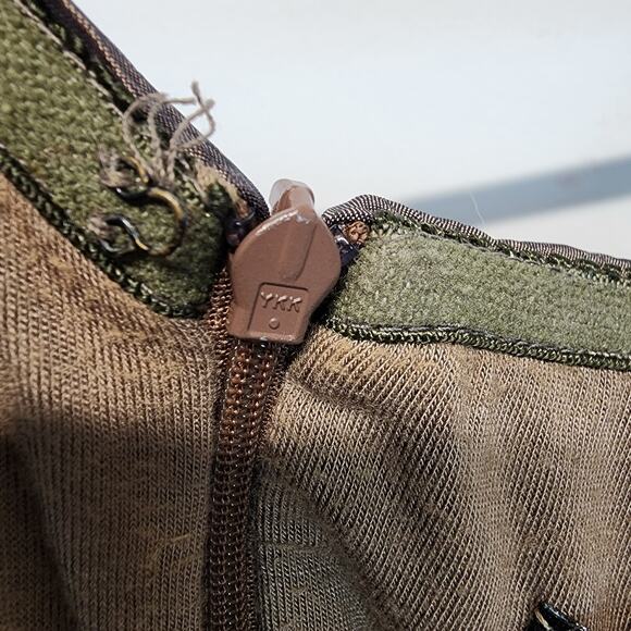 Vintage Ruched Crinkled Bodycon Cocktail Mini Dress Size M Dark Brown Ariella - Picture 9 of 15